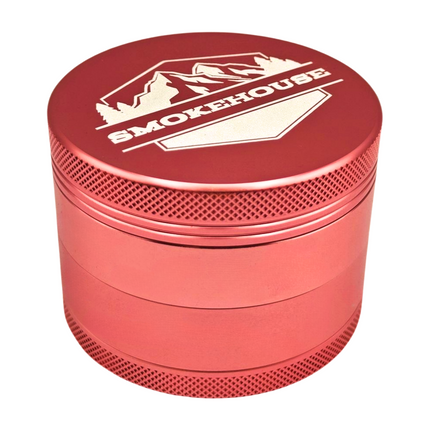 Aluminum Tobacco Herb Four Piece Grinder & Shredder - Multiple Colors Available
