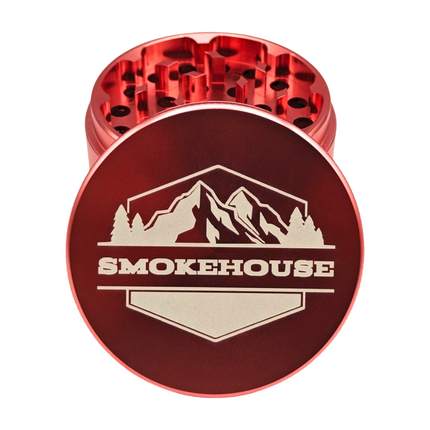 Aluminum Tobacco Herb Four Piece Grinder & Shredder - Multiple Colors Available