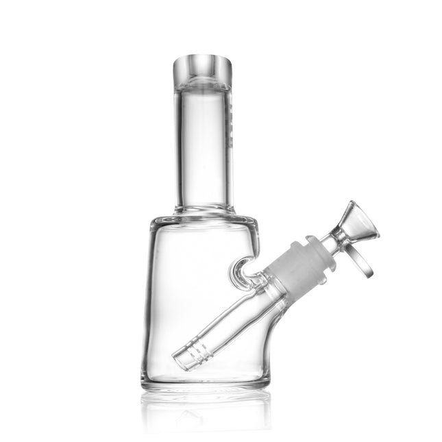Small, Handheld Bong Bubbler | 7" Tall - EG Glass