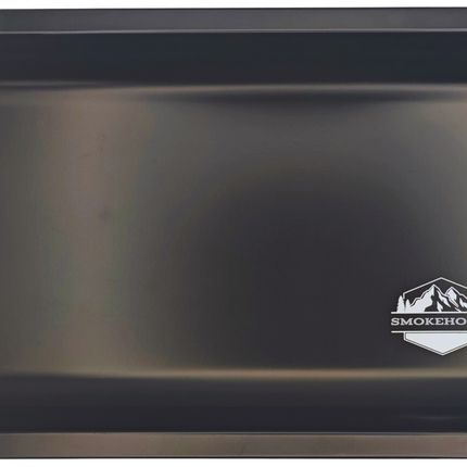 Matte Black Aluminum Metal Rolling Tray - 11x7" Medium Size - Personal Use Tray - SMOKEHOUSE