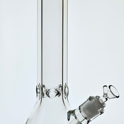 12" Tall, 9mm Ultra Thick Glass Bong, Scientific Beaker Style GoG Water Pipe, Borosilicate Pyrex Glass Quality