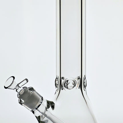 12" Tall, 9mm Ultra Thick Glass Bong, Scientific Beaker Style GoG Water Pipe, Borosilicate Pyrex Glass Quality