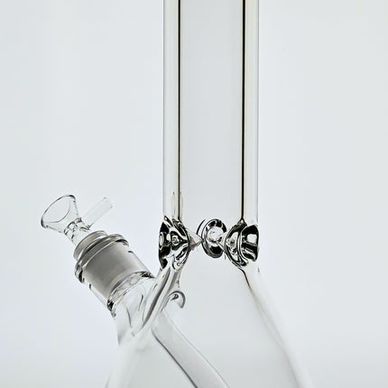 12" Tall, 9mm Ultra Thick Glass Bong, Scientific Beaker Style GoG Water Pipe, Borosilicate Pyrex Glass Quality