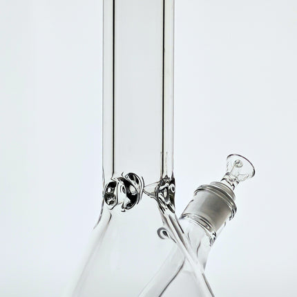 12" Tall, 9mm Ultra Thick Glass Bong, Scientific Beaker Style GoG Water Pipe, Borosilicate Pyrex Glass Quality