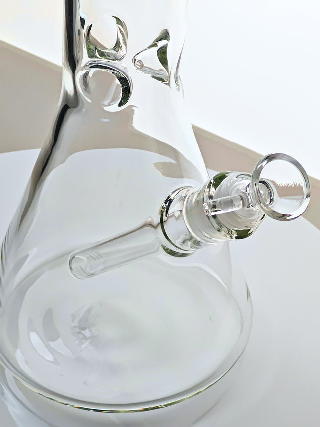 18" Tall Scientific Beaker Style Water Bong | 5MM Thick Glass