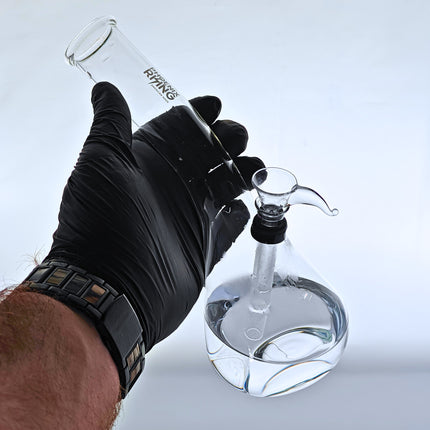 Phoenix Rising Bent Neck Bong  | 9-1/2" Tall