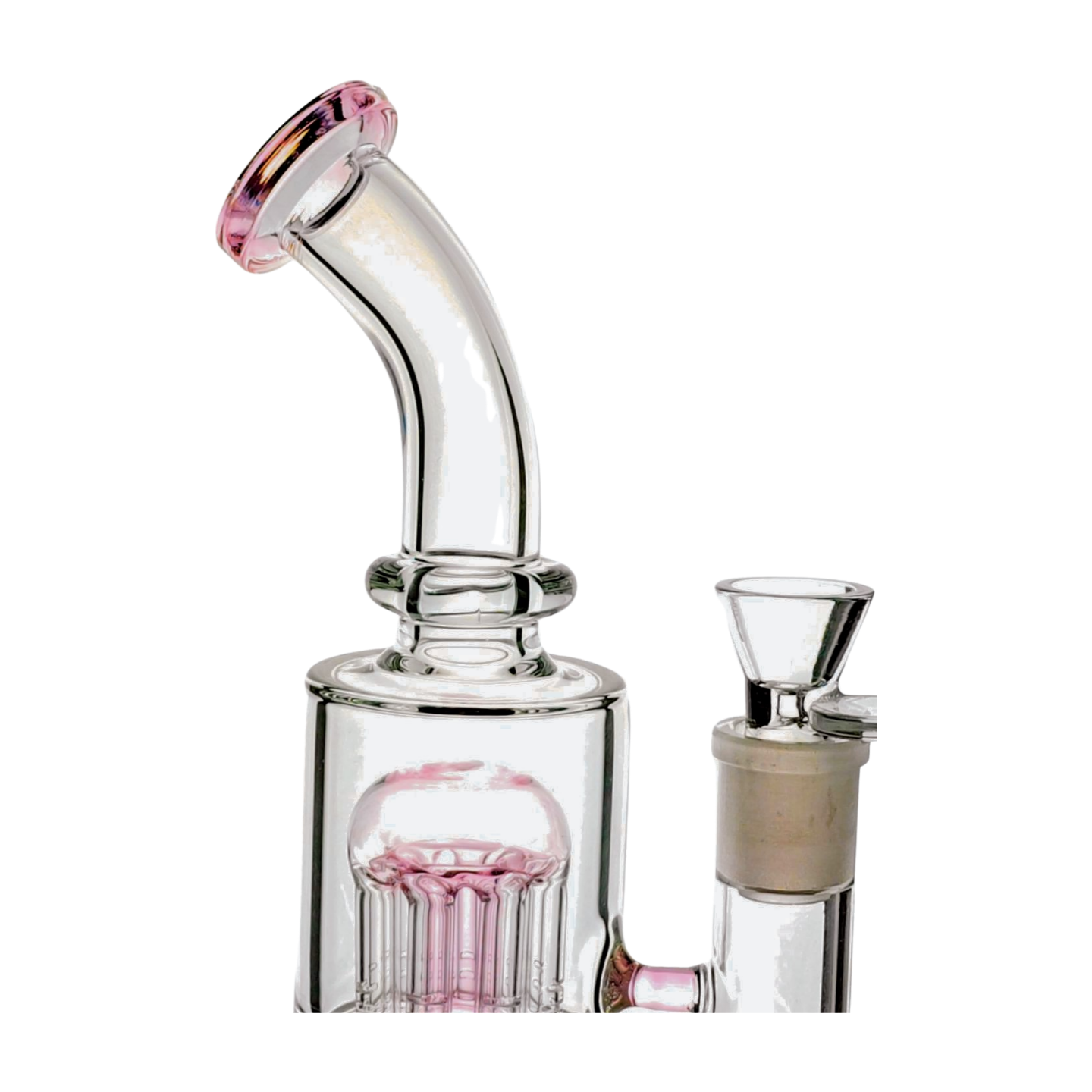 Thick Glass Dual Tree Percolator Bong Water Pipe - 11" Tall, 18mm Bowl