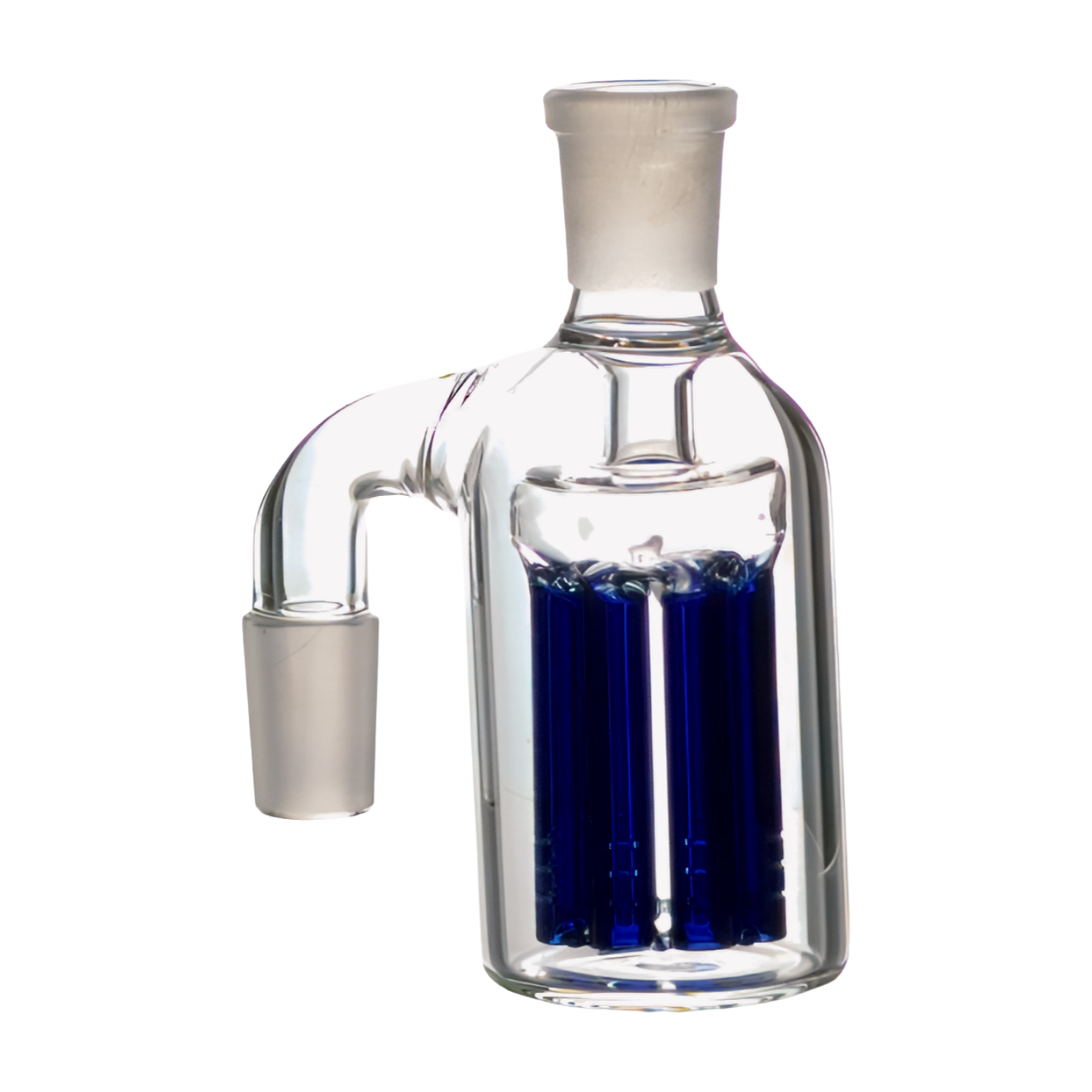 Wet Drop Down Ash Catcher, Premium Tree Percolator, 90 degree | 14mm| Multiple Colors