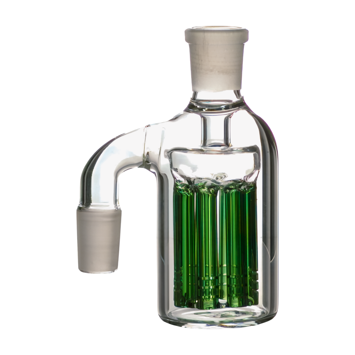 Wet Drop Down Ash Catcher, Premium Tree Percolator, 90 degree | 14mm| Multiple Colors